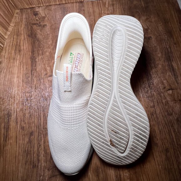 Skechers Slip-Ins Ultra Flex 3.0 New Wings 150168-NTMT women's size 10 - Picture 3 of 4